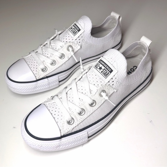 Converse Women’s Chuck Taylor All Star Shoreline Casual Sneaker White Size- 7 - Picture 1 of 9